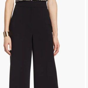 Nordstrom Halogen High Waist Wide Leg Stretch Twill Pants